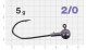 Джигер Nautilus Claw NC-1021 hook №2/0  5гр - оптовый интернет-магазин рыболовных товаров Пиранья - thumb