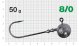 Джигер Nautilus Long Power NLP-1110 hook № 8/0 50гр - оптовый интернет-магазин рыболовных товаров Пиранья - thumb