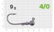 Джигер Nautilus Power 120 NP-1608 hook №4/0  9гр - оптовый интернет-магазин рыболовных товаров Пиранья - thumb