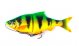 Мягкая приманка Savage Gear 4D Line Thru Roach 180 Medium Sink Firetiger, 18см, 86г, средне тонущая, арт.72129 - оптовый интернет-магазин рыболовных товаров Пиранья  - thumb 1