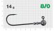Джигер Nautilus Long Power NLP-1110 hook № 8/0 14гр - оптовый интернет-магазин рыболовных товаров Пиранья - thumb
