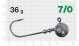 Джигер Nautilus Long Power NLP-1110 hook № 7/0 36гр - оптовый интернет-магазин рыболовных товаров Пиранья - thumb