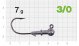 Джигер Nautilus Power 120 NP-1608 hook №3/0  7гр - оптовый интернет-магазин рыболовных товаров Пиранья - thumb
