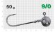Джигер Nautilus Long Power NLP-1110 hook № 9/0 50гр - оптовый интернет-магазин рыболовных товаров Пиранья - thumb