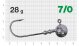 Джигер Nautilus Long Power NLP-1110 hook № 7/0 28гр - оптовый интернет-магазин рыболовных товаров Пиранья - thumb