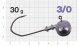 Джигер Nautilus Claw NC-1021 hook №3/0 30гр - оптовый интернет-магазин рыболовных товаров Пиранья - thumb