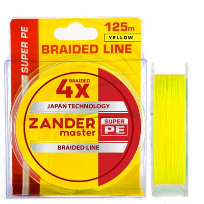  Zander Master Braided Line 4x   0.14 7.78 125  -  -   
