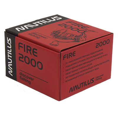Катушка Nautilus Fire 2000 - оптовый интернет-магазин рыболовных товаров Пиранья 8