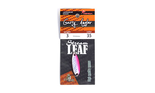 Блесна колеблющаяся Garry Angler Stream Leaf  3.0g. 3 cm. цвет #35 UV - оптовый интернет-магазин рыболовных товаров Пиранья 3