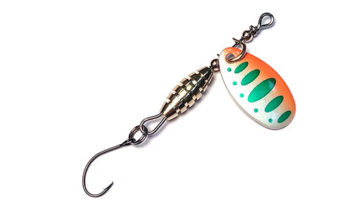 Вращающаяся блесна HITFISH Trout Series Spoon 3.4гр color 362 - оптовый интернет-магазин рыболовных товаров Пиранья
