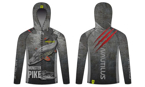    Nautilus Monster pike . black -.  XL -  -   