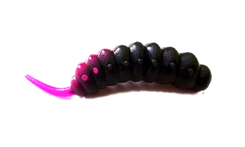   TroutMania Lohmatka 1,8", 4,57, 1,7, .212 Black&Purple (Bubble Gum), .8 -  -   