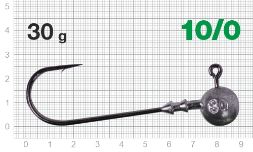 Джигер Nautilus Long Power NLP-1110 hook №10/0 30гр - оптовый интернет-магазин рыболовных товаров Пиранья