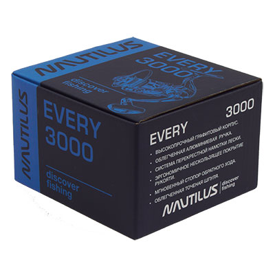 Катушка Nautilus Every 3000 - оптовый интернет-магазин рыболовных товаров Пиранья 8