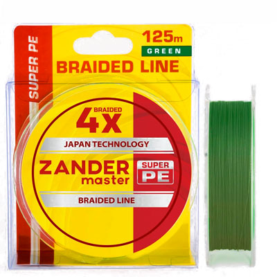 Zander Master Braided Line 4x  0.16 9.2 125  -  -   