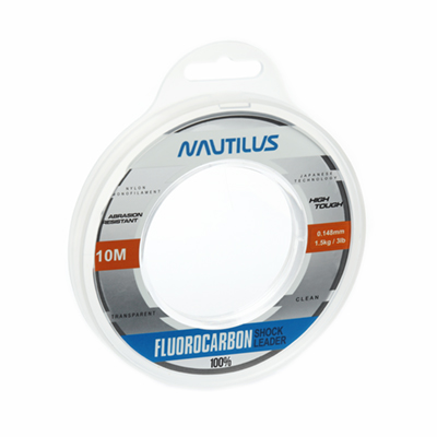����� Nautilus Fluorocarbon Shock leader 100% 0,148��.,1,5��, 10�.clean NEW - ������� ��������-������� ���������� ������� �������