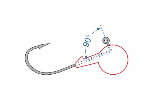 Джигер Nautilus Corner NC-2217 hook №2/0 16гр - оптовый интернет-магазин рыболовных товаров Пиранья 1