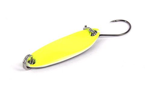 Блесна колеблющаяся Garry Angler Stream Leaf  5.0g. 3.7 cm. цвет #46 UV - оптовый интернет-магазин рыболовных товаров Пиранья 1
