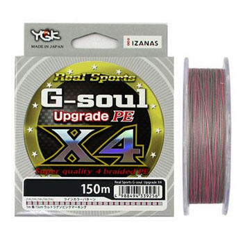  YGK  Real Sports G-Soul X4 Upgrade  #0.6 5.44 150 -  -   