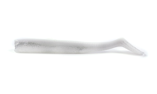 Мягкая приманка Savage Gear Sandeel V2 WL Tail 110 White Pearl Silver, 11см, 10г, уп.5шт, арт.72568 - оптовый интернет-магазин рыболовных товаров Пиранья 1