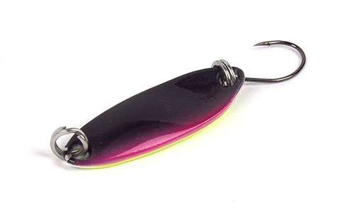 Блесна колеблющаяся Garry Angler Stream Leaf  7.0g. 4.2 cm. цвет #36 UV - оптовый интернет-магазин рыболовных товаров Пиранья 1