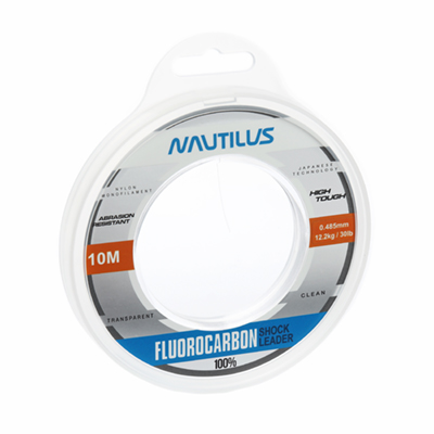 ����� Nautilus Fluorocarbon Shock leader 100% 0,485��.,12,2��, 10�.clean NEW - ������� ��������-������� ���������� ������� �������