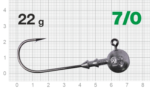 Джигер Nautilus Long Power NLP-1110 hook № 7/0 22гр - оптовый интернет-магазин рыболовных товаров Пиранья