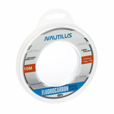 ����� Nautilus Fluorocarbon Shock leader 100% 0,331��.,7,7��, 10�.clean NEW - ������� ��������-������� ���������� ������� �������