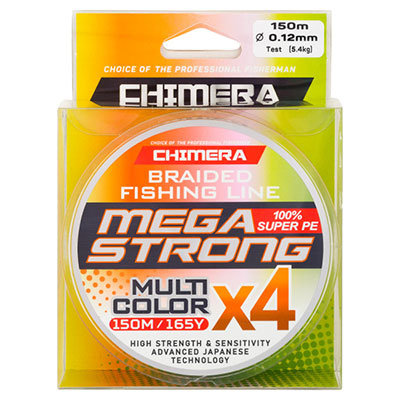  Chimera Megastrong Multicolor X4 150  #0.14 -  -    2