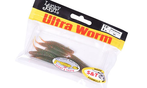  . Lucky John Pro Series Ultraworm 2.0in PA16 -  -    1
