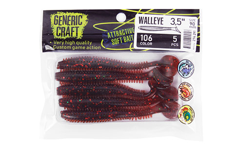   Generic Craft Walleye 3,5in, 9, .106, .5, . 274291 -  -    1