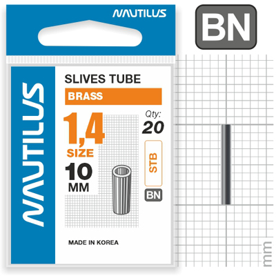   Nautilus Slives tube brass 1,4 -  -   