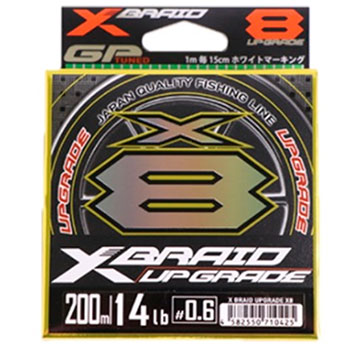  YGK X-Braid Upgrade X8 200 Green #2.0, 0.235, 40lb, 18.0 -  -   