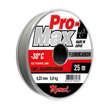 Леска Momoi Pro-Max Fluorocarbon 0.23мм 5.0кг 25м прозрачная - оптовый интернет-магазин рыболовных товаров Пиранья