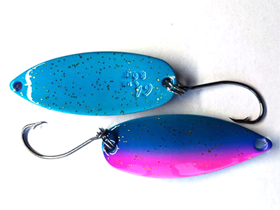 Блесна колеблющаяся Garry Angler Country Lake 8.0g. 4.5 cm. цвет  #1 UV - оптовый интернет-магазин рыболовных товаров Пиранья