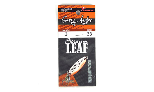 Блесна колеблющаяся Garry Angler Stream Leaf  5.0g. 3.7 cm. цвет #33 UV - оптовый интернет-магазин рыболовных товаров Пиранья 3
