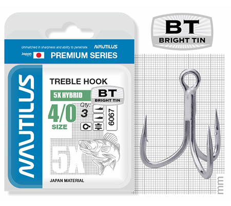   Nautilus 5X Hybrid Premium Series 6067BT 4/0 (3) -  -   