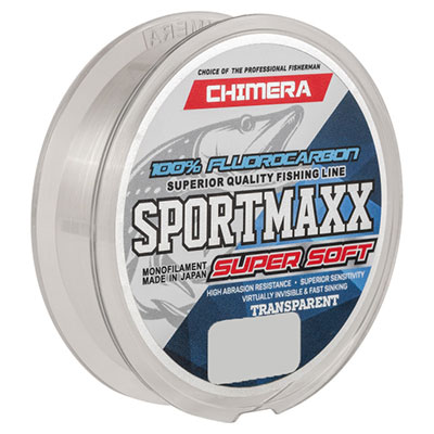  Chimera Sportmaxx 100% Fluorocarbon Super Soft Transparent  25  #0.29 -  -   