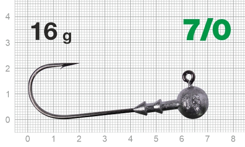 Джигер Nautilus Long Power NLP-1110 hook № 7/0 16гр - оптовый интернет-магазин рыболовных товаров Пиранья