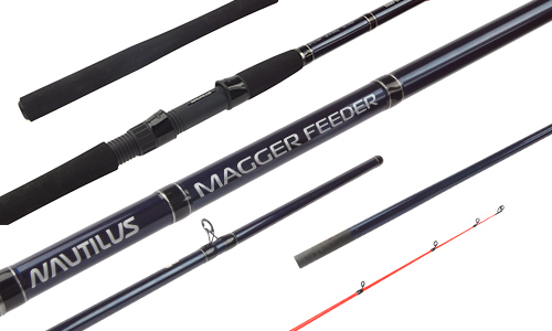 Удилище фидерное Nautilus Magger Feeder 270см 200гр NMF9HHQ - оптовый интернет-магазин рыболовных товаров Пиранья