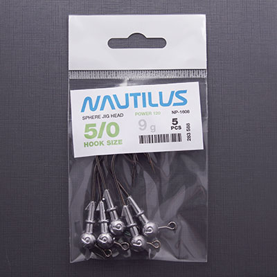  Nautilus Power 120 NP-1608 hook 5/0  9 -  -    2