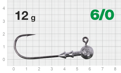 Джигер Nautilus Long Power NLP-1110 hook № 6/0 12гр - оптовый интернет-магазин рыболовных товаров Пиранья