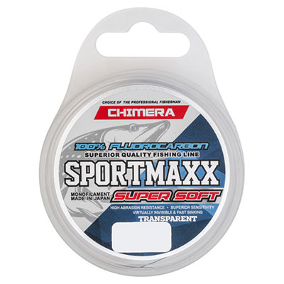  Chimera Sportmaxx 100% Fluorocarbon Super Soft Transparent  25  #0.14 -  -    1