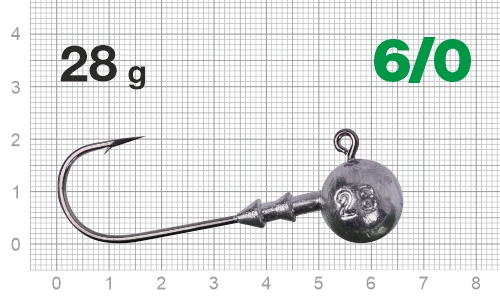 Джигер Nautilus Long Power NLP-1110 hook № 6/0 28гр - оптовый интернет-магазин рыболовных товаров Пиранья