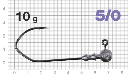 Джигер Nautilus Claw NC-1021 hook №5/0 10гр - оптовый интернет-магазин рыболовных товаров Пиранья