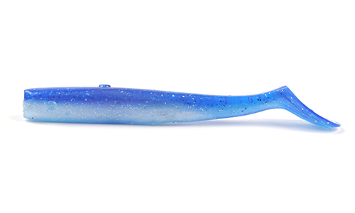 Мягкая приманка Savage Gear Sandeel V2 Tail 110 Blue Pearl Silver, 11см, 10г, уп.5шт, арт.72545 - оптовый интернет-магазин рыболовных товаров Пиранья 1