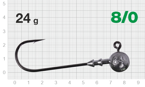 Джигер Nautilus Long Power NLP-1110 hook № 8/0 24гр - оптовый интернет-магазин рыболовных товаров Пиранья