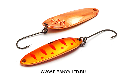 Блесна колеблющаяся Garry Angler Stream Leaf  7.0g. 4.2 cm. цвет #10 UV - оптовый интернет-магазин рыболовных товаров Пиранья