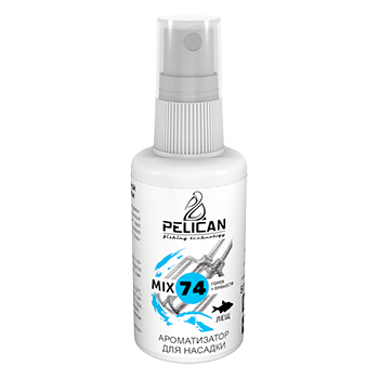Дип-спрей Pelican  Mix 74 Лещ Горох+Пряности 50мл - оптовый интернет-магазин рыболовных товаров Пиранья