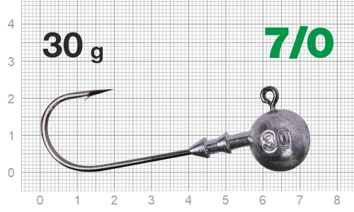 Джигер Nautilus Long Power NLP-1110 hook № 7/0 30гр - оптовый интернет-магазин рыболовных товаров Пиранья